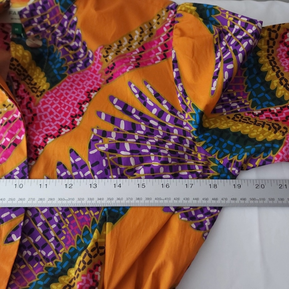 FARM Rio Vibrant Orange Mini Dress - Picture 3 of 8